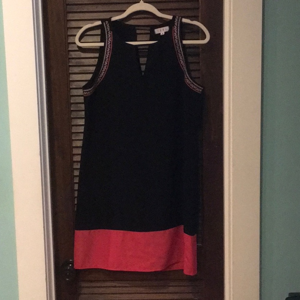 High neck tank mini dress